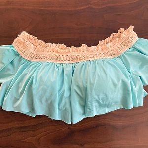 Beach Bunny Swimwear Crochet Top